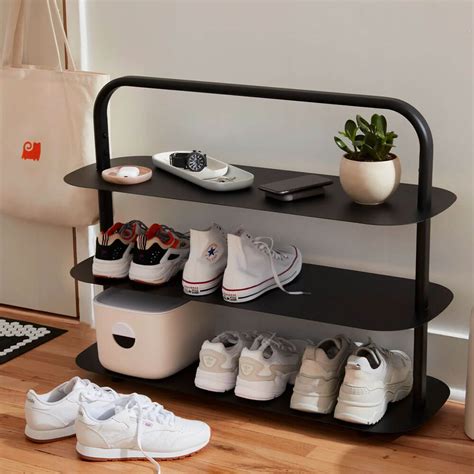 open spaces shoe rack dupe target|open spaces entryway storage rack.